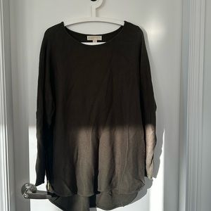 MICHAEL Michael Kors Dark Olive Crew Neck Sweater
